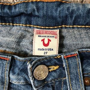 True Religion Low Rise skinny